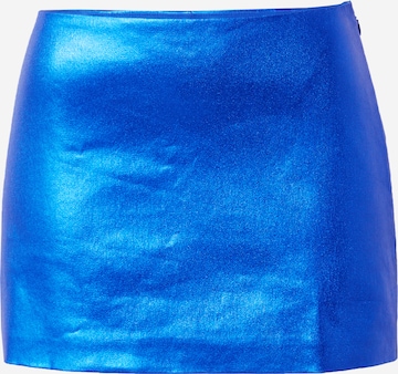 ABOUT YOU x Emili Sindlev Spódnica 'Karli' w kolorze niebieski: przód