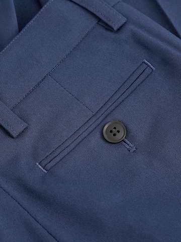 Next Slimfit Hose in Blau