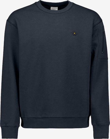 Sweat-shirt No Excess en bleu : devant