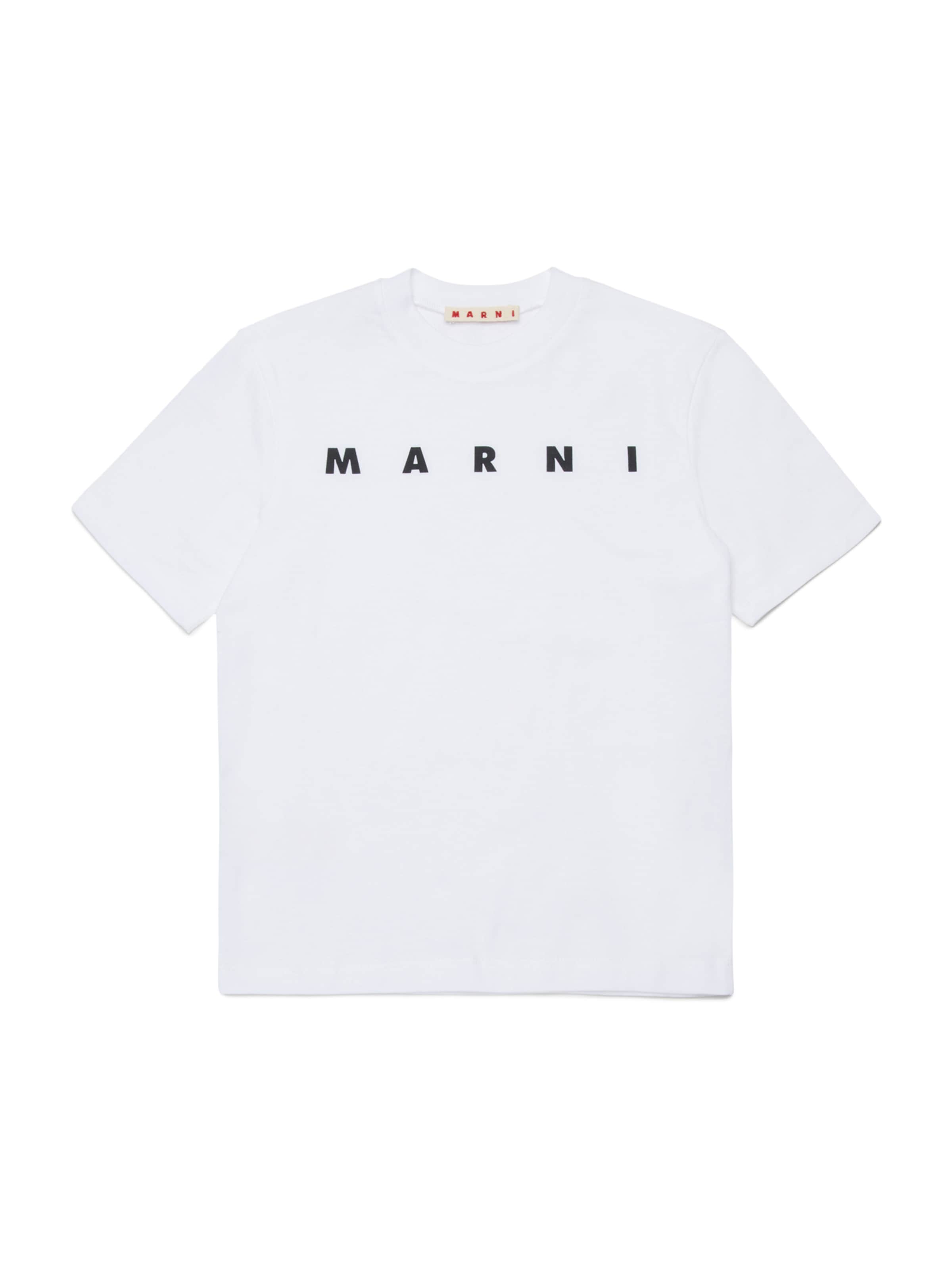 Marni - Camiseta en blanco: frente