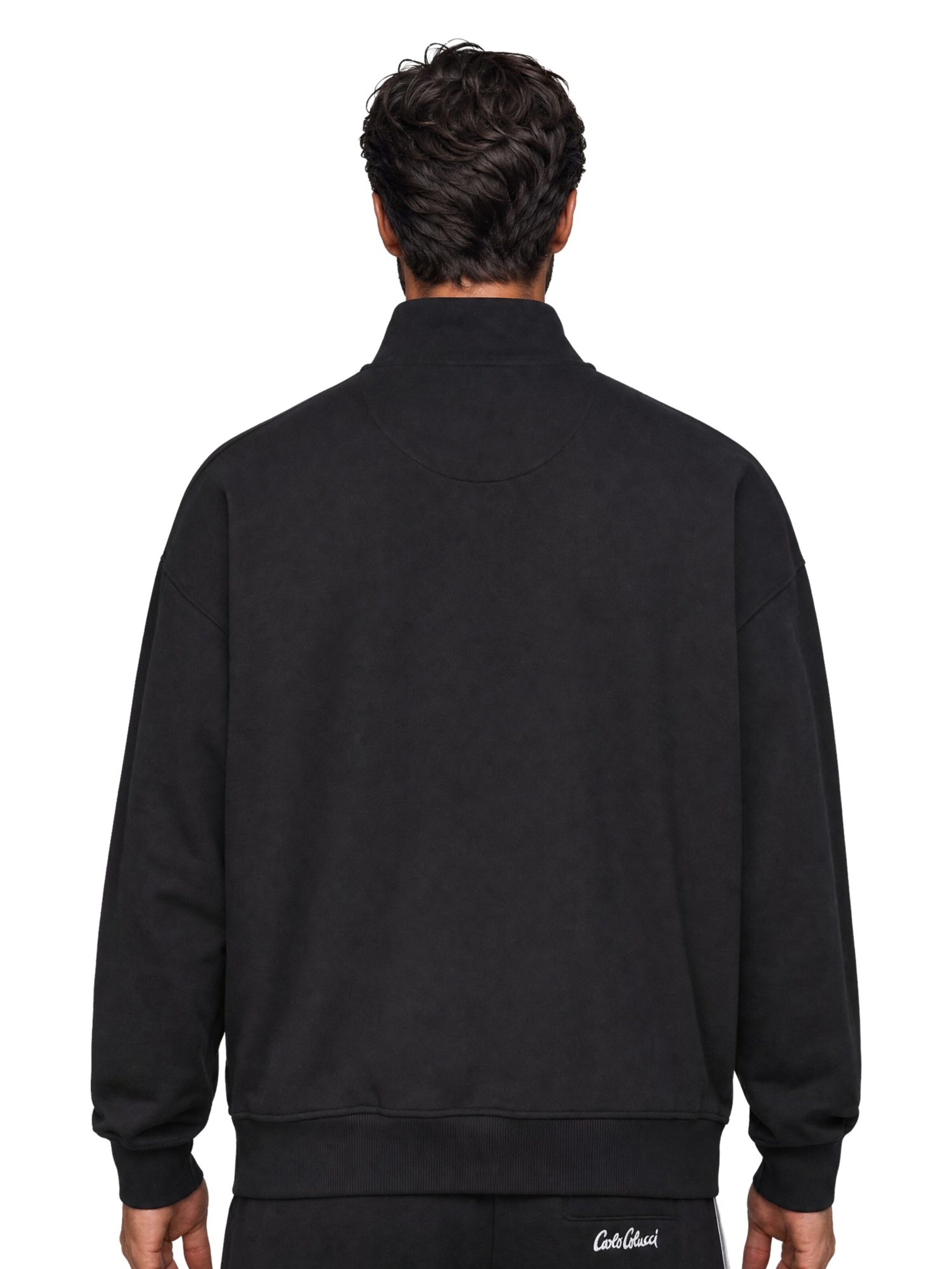 Carlo Colucci Sweatshirt in Zwart