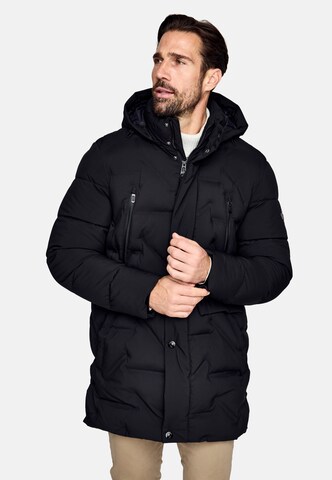 NEW CANADIAN Winter Parka 'Welding' in Black: front