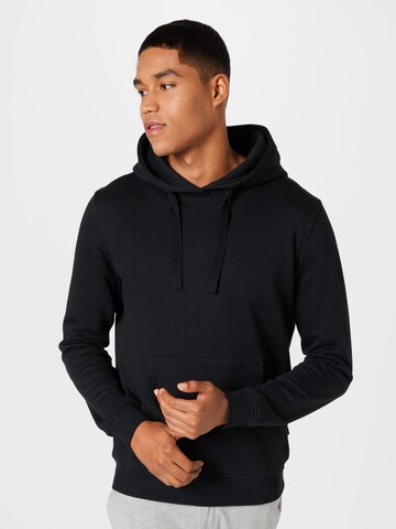 Resteröds Sweatshirt in Black: front