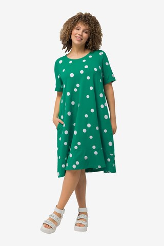 Ulla Popken Dress in Green: front