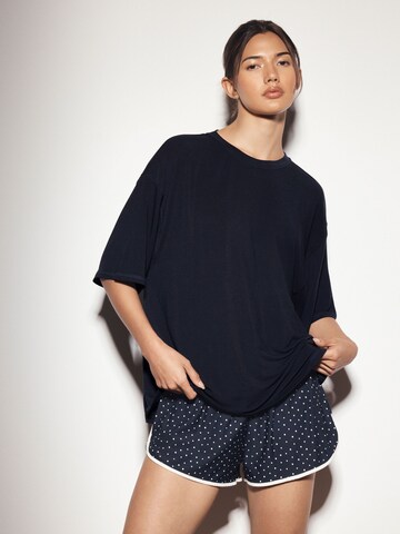 Next - Camisa 'Active' em azul: frente