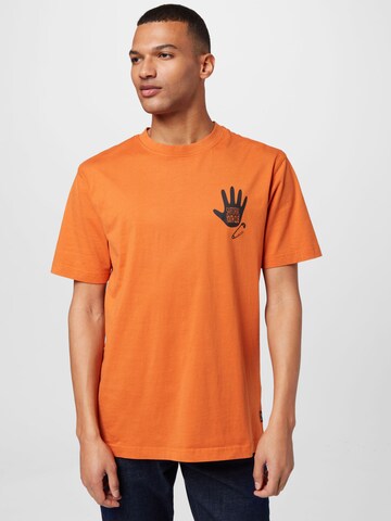 Only & Sons Shirt 'SEAN' in Orange: front