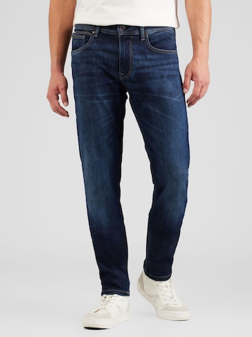 Pepe Jeans - Regular Calças de ganga 'Hatch' em azul: frente