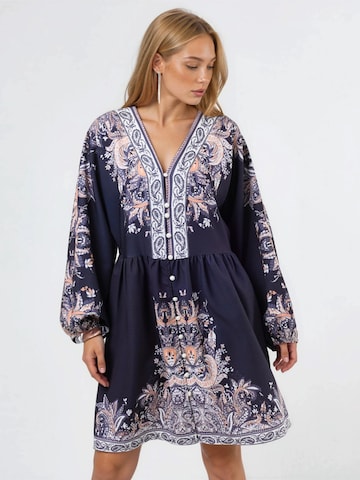 MSN Collection Sukienka w kolorze czarny