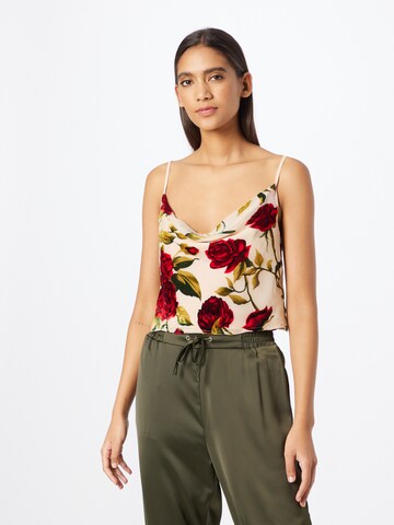 Top di Nasty Gal in beige: frontale