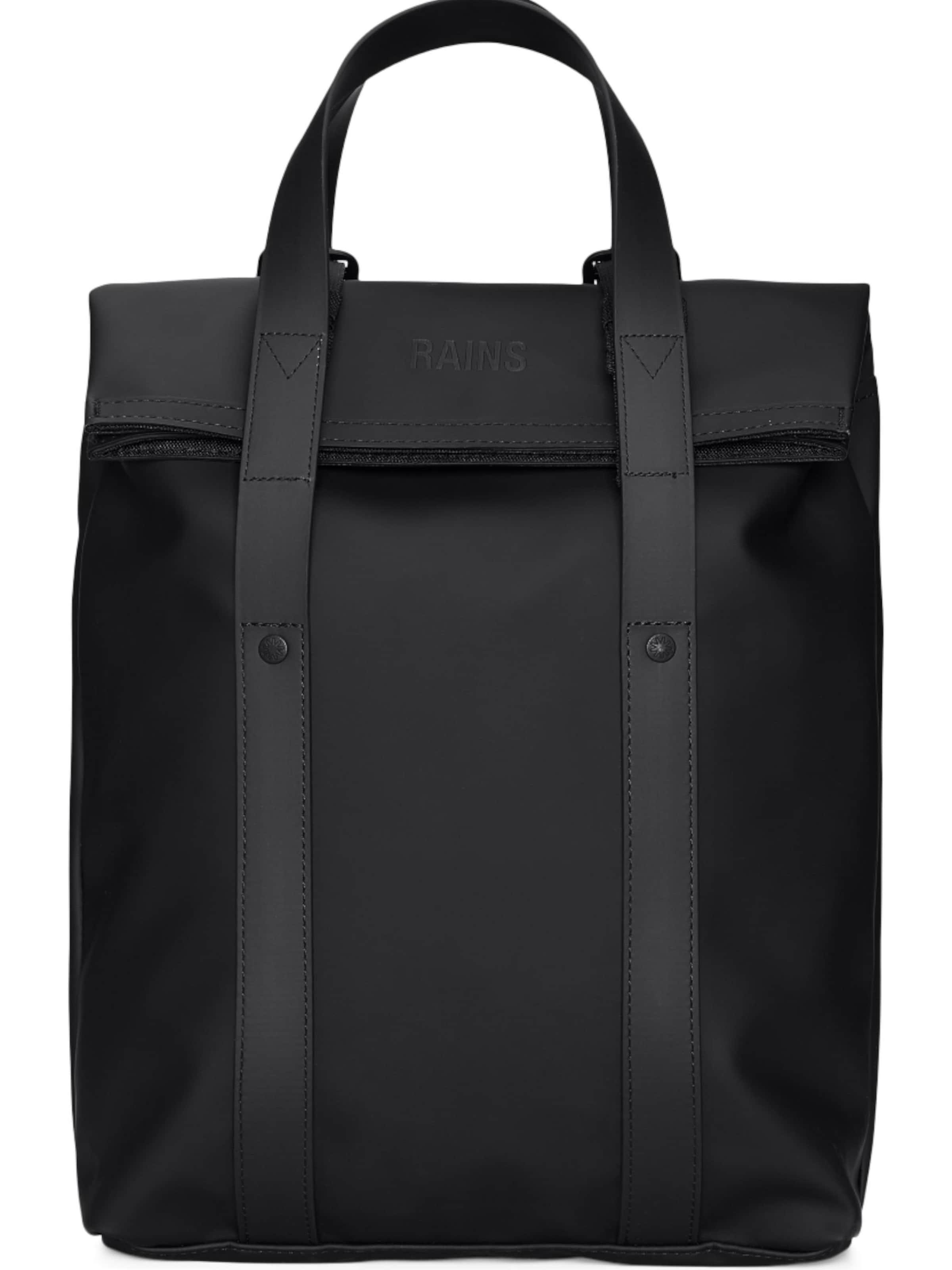RAINS Rucksack‌‌‌‌‌‌‌‌‌ in Schwarz: Vorderseite