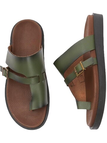 Limoya Mules 'Enisa' in Green: front