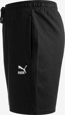 PUMA Regular Sporthose in Schwarz