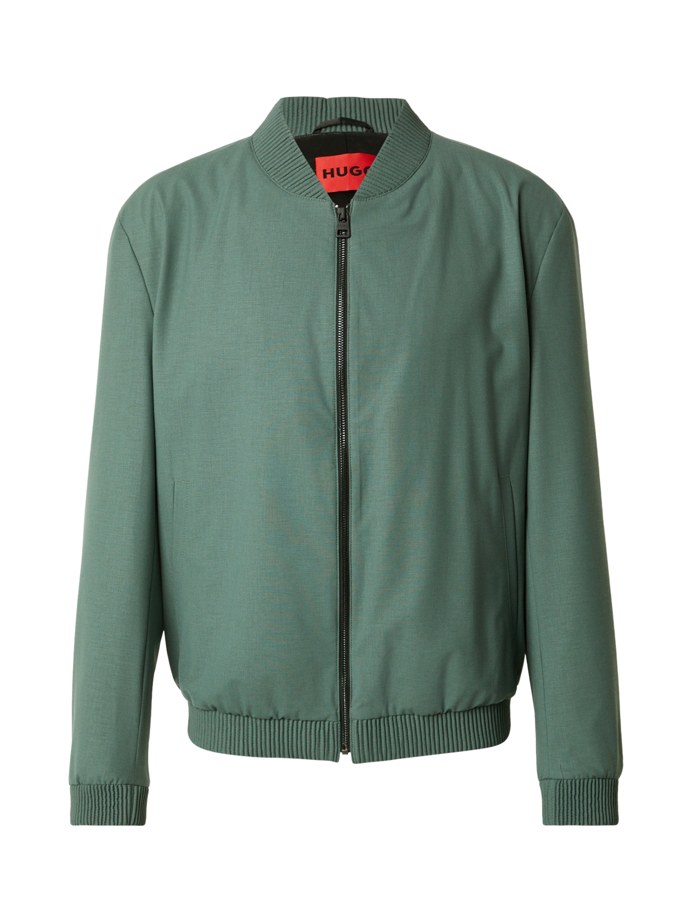 HUGO - Chaqueta de entretiempo 'Ukashi' en verde: frente