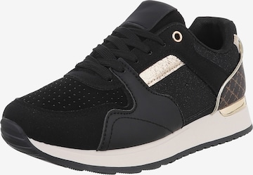 Ital-Design Sneaker in Schwarz: Vorderseite