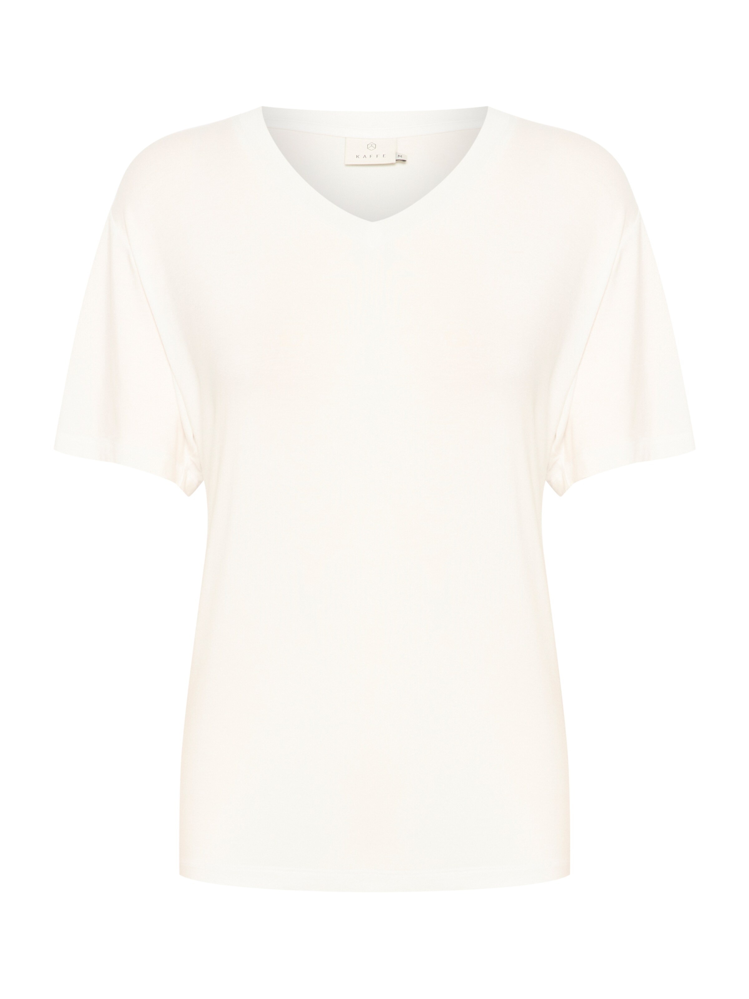 Kaffe Tričko - Biela: predná strana