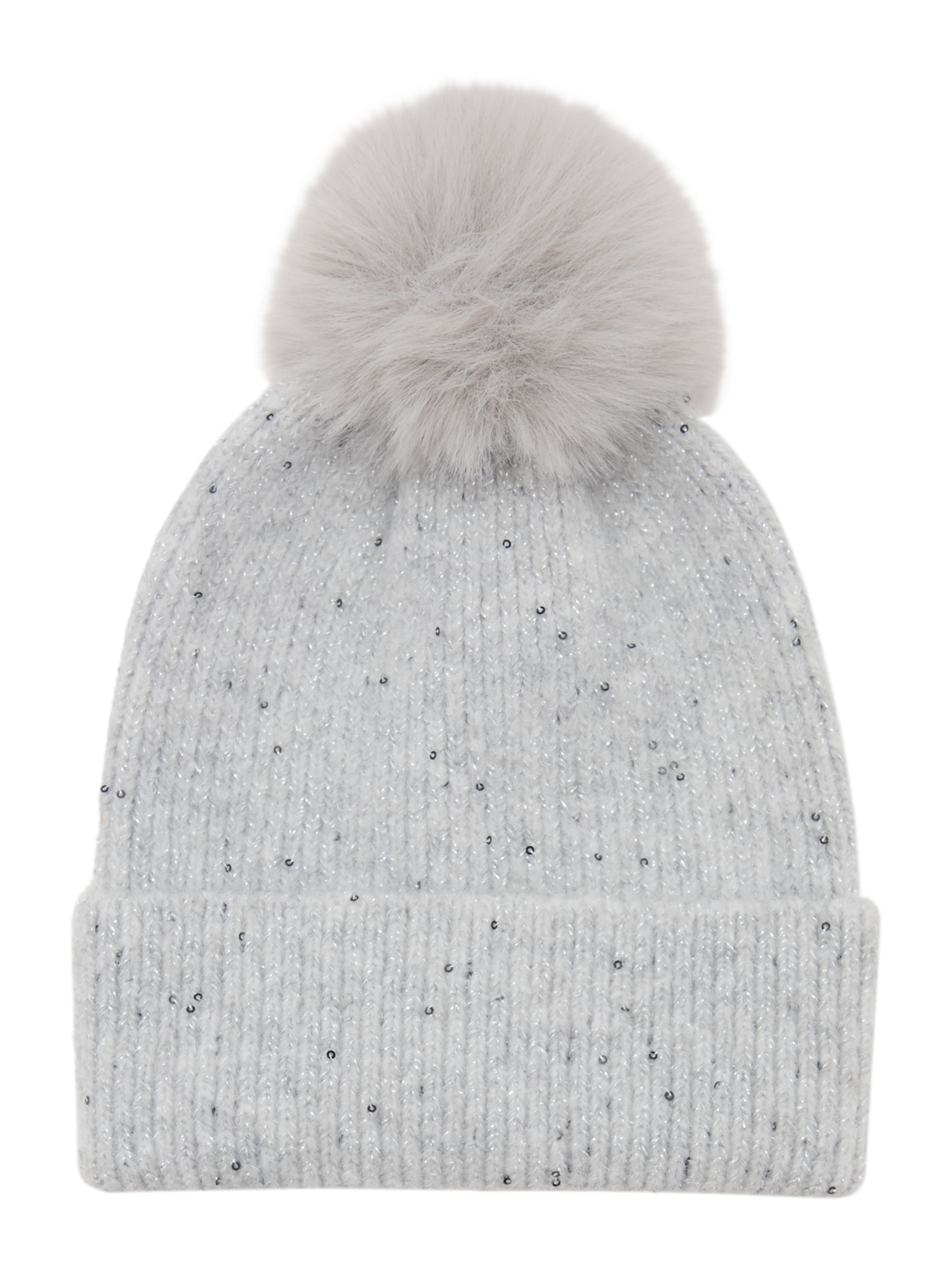 MANGO KIDS Pipo värissä harmaa: etupuoli