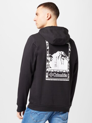 COLUMBIA Athletic Sweatshirt in Black