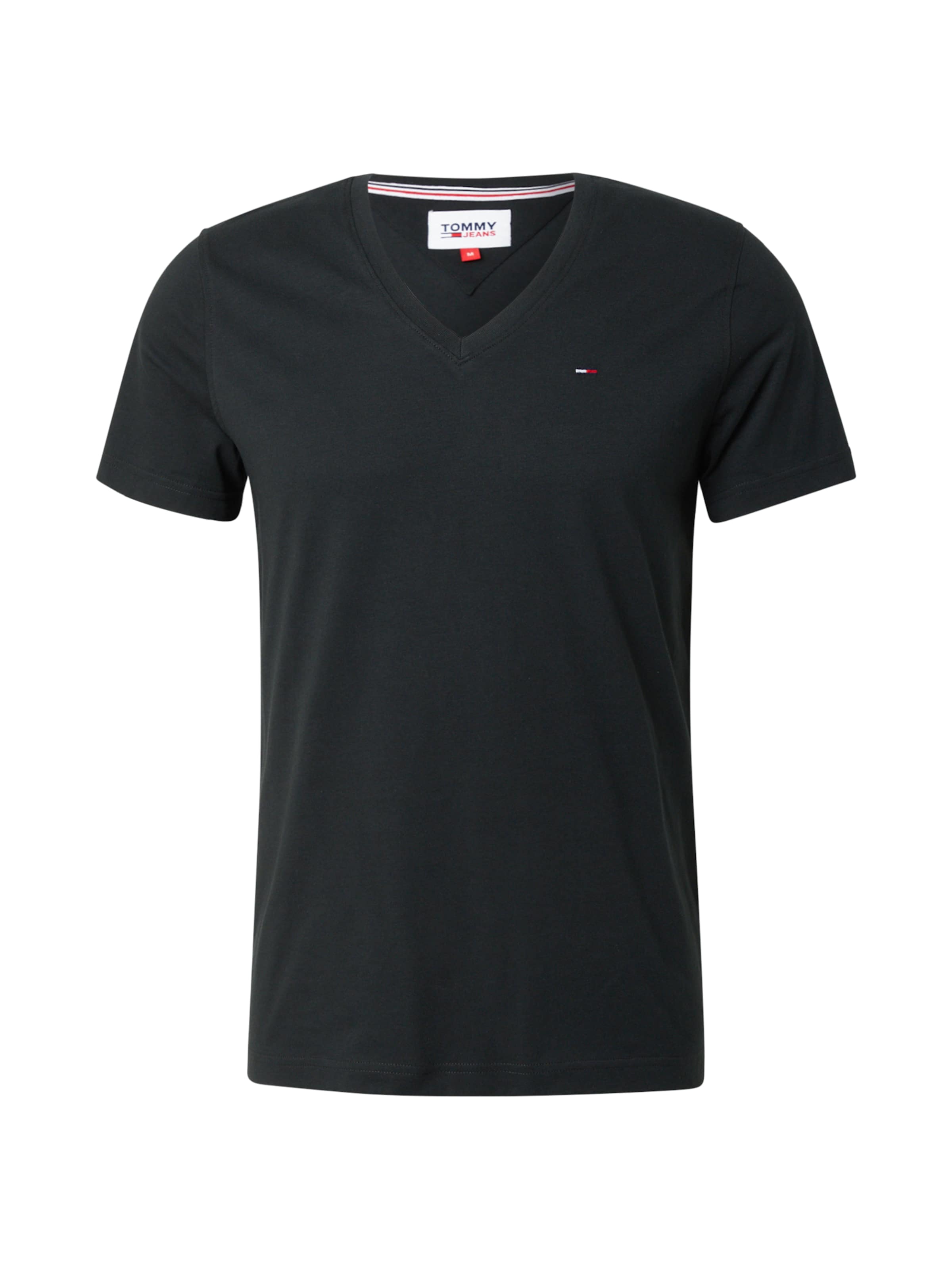 Tommy Jeans Póló - fekete: elől