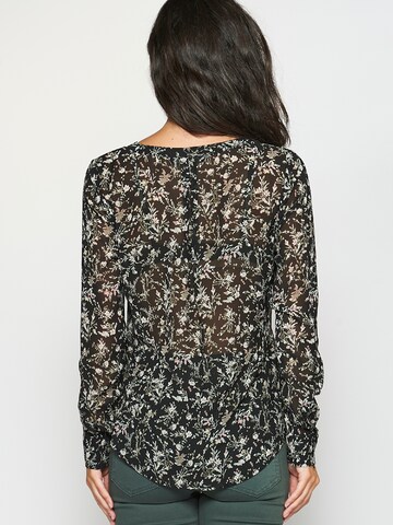 KOROSHI Bluse in Schwarz