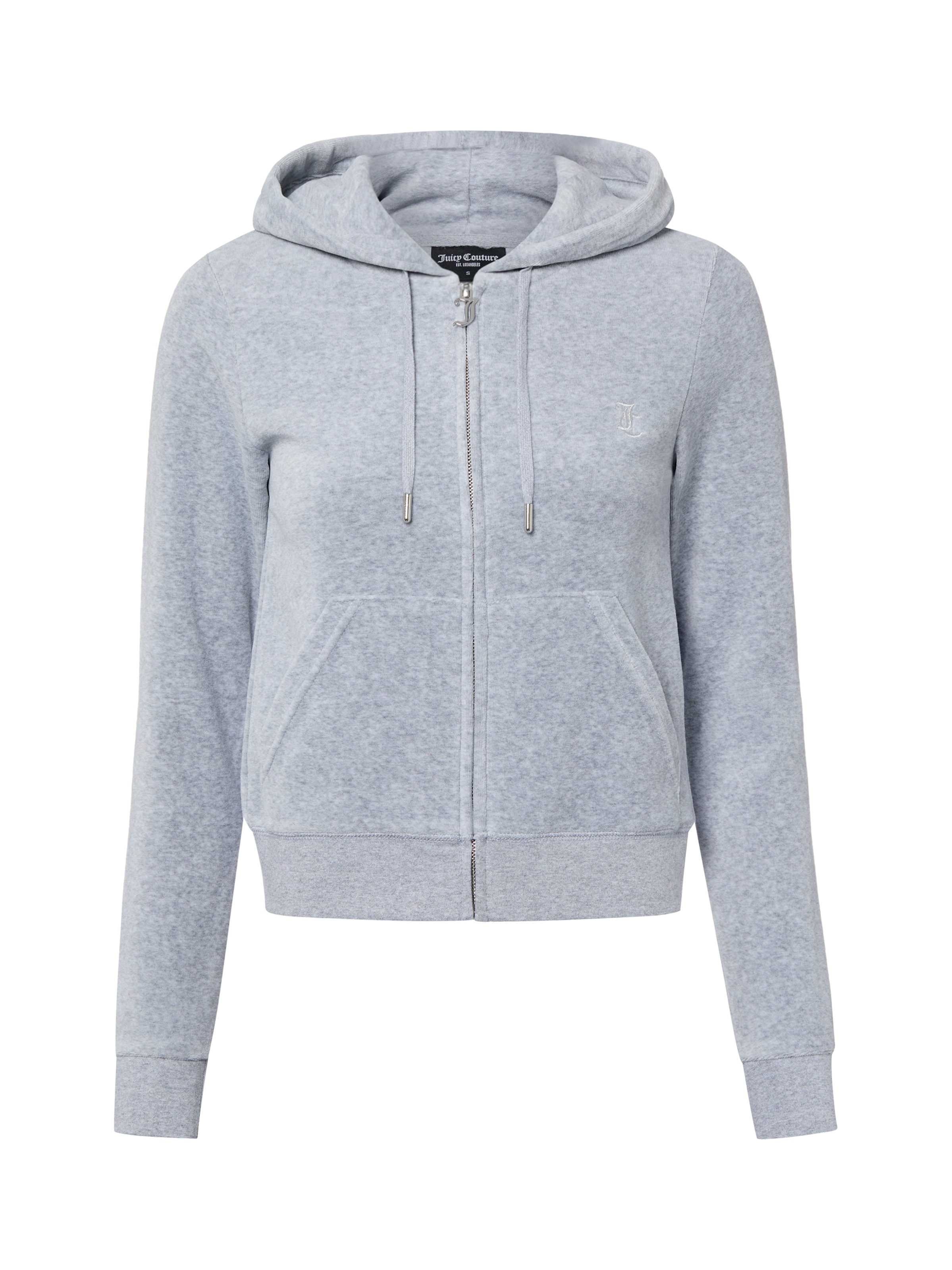 Juicy Couture Sweat jacket ' Robertson ' in Grey: front