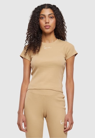 Karl Kani T-Shirt in Beige: predná strana