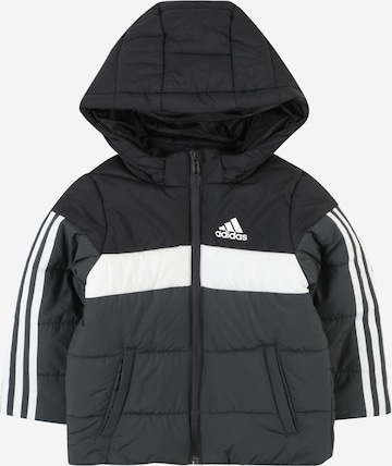 Geacă sport 'Padded' de la ADIDAS SPORTSWEAR pe negru: față