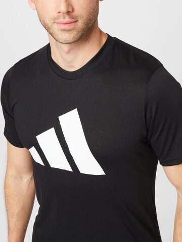 ADIDAS PERFORMANCE Functioneel shirt 'Train Essentials Feelready' in Zwart