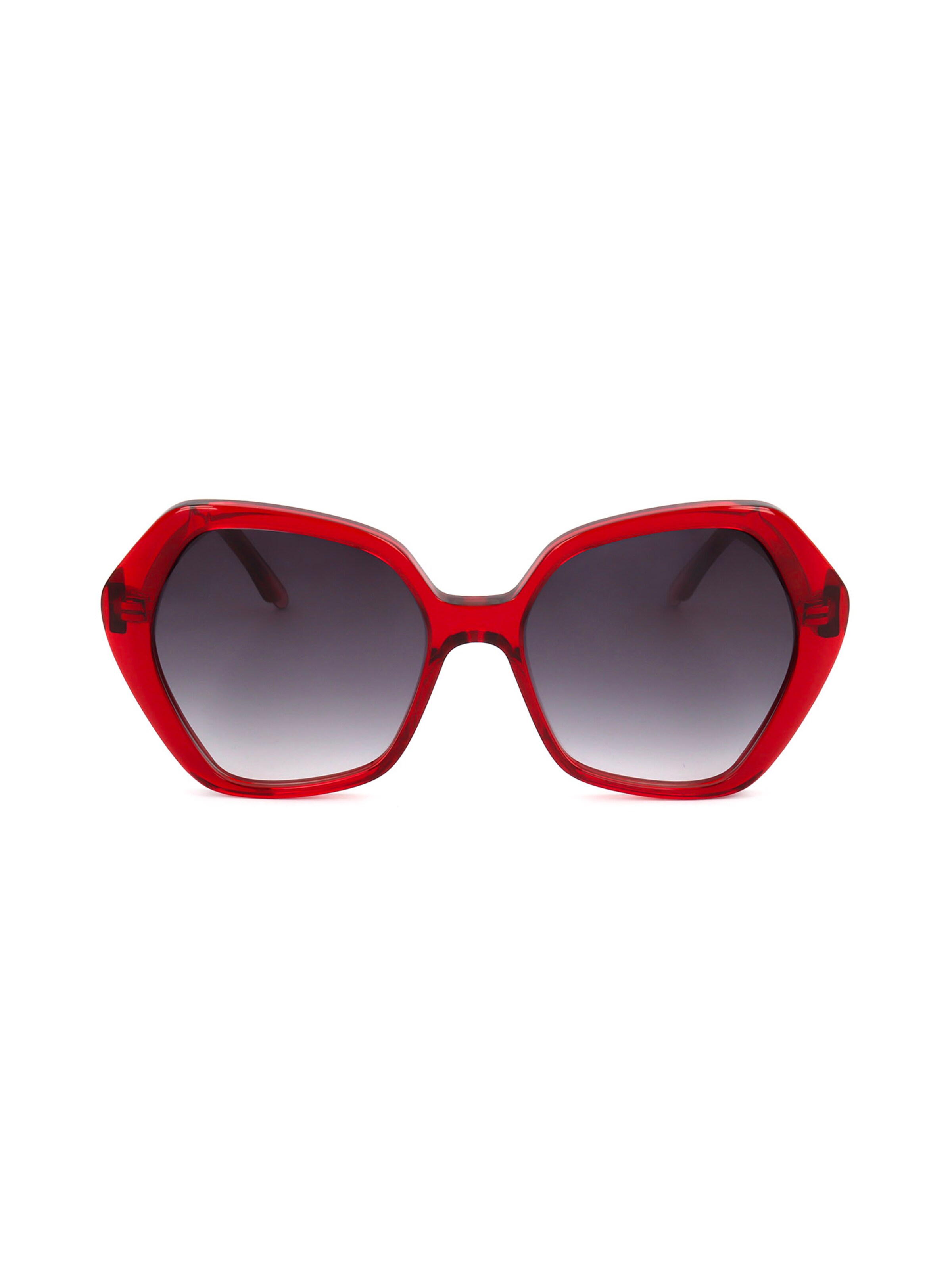 Occhiali da sole 'PALMA' di Silvian Heach in rosso: frontale