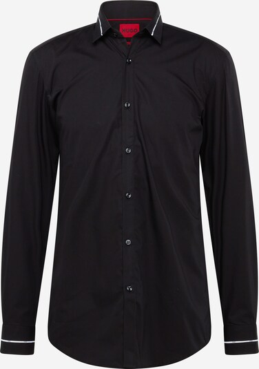 HUGO Overhemd 'Kenan' in de kleur Zwart / Wit, Productweergave
