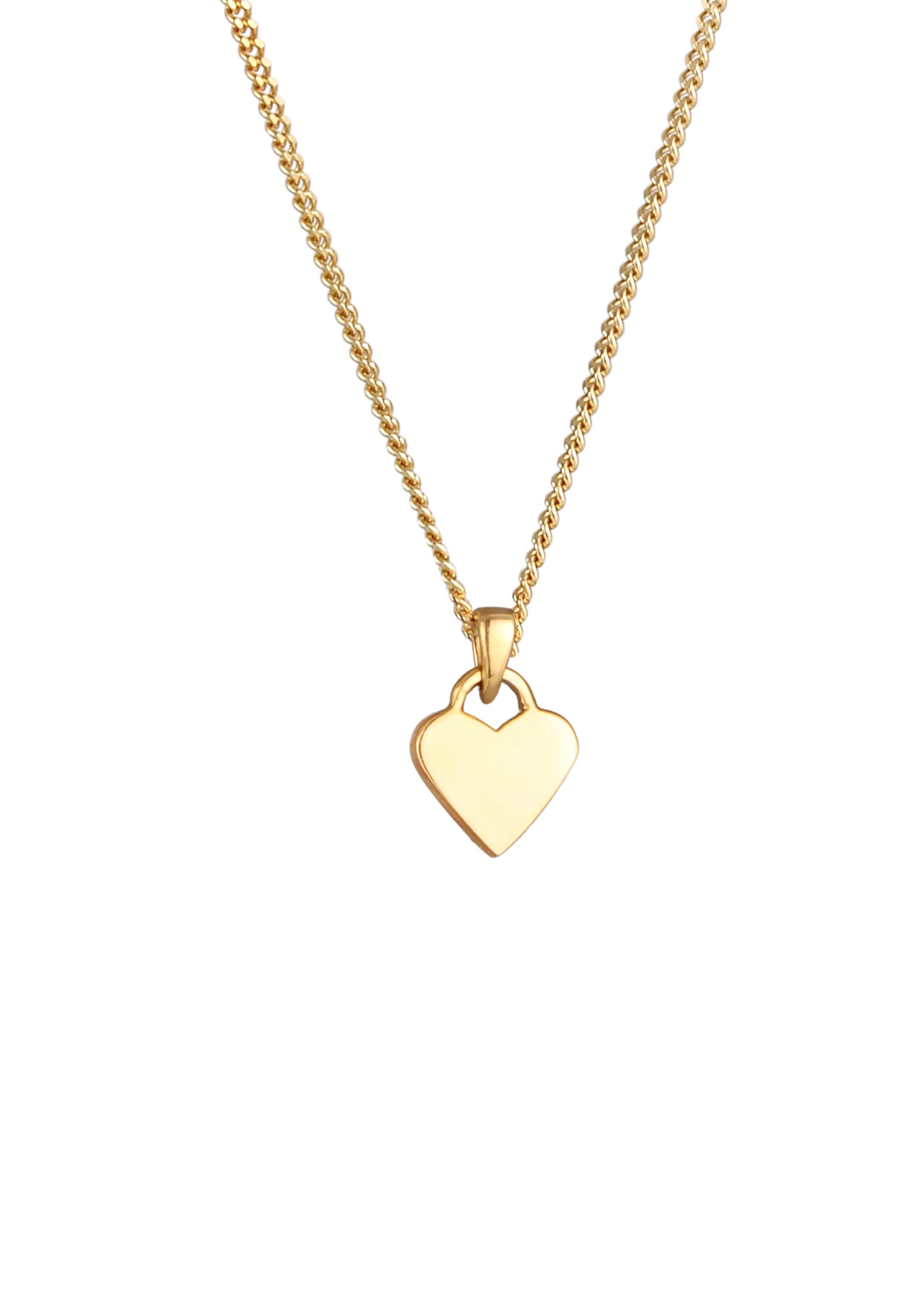 ELLI Necklace 'Herz' in Gold