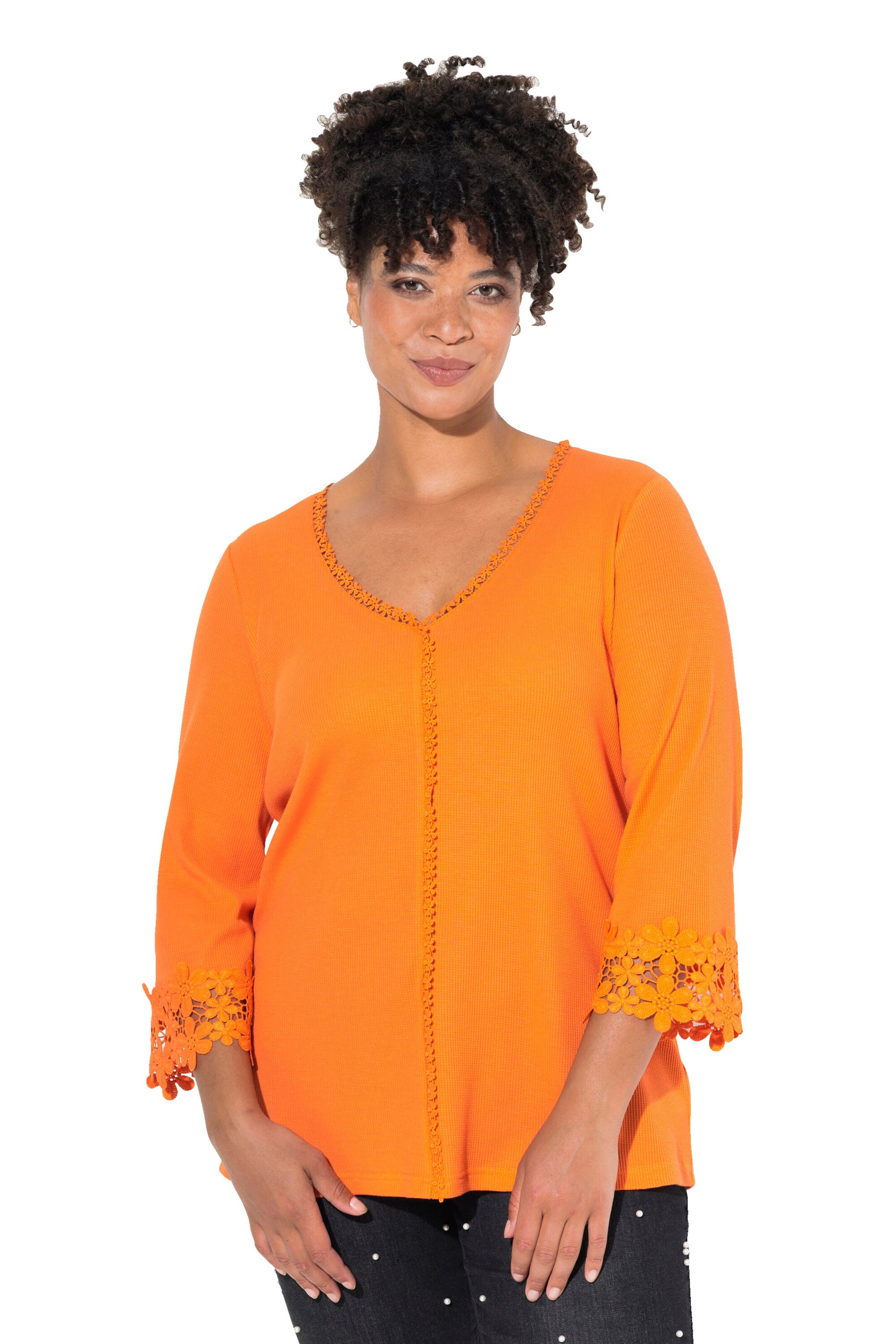 MIAMODA Shirt in Oranje: voorkant