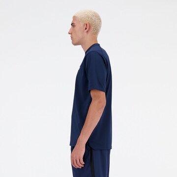 T-Shirt fonctionnel 'Tournament' new balance en bleu