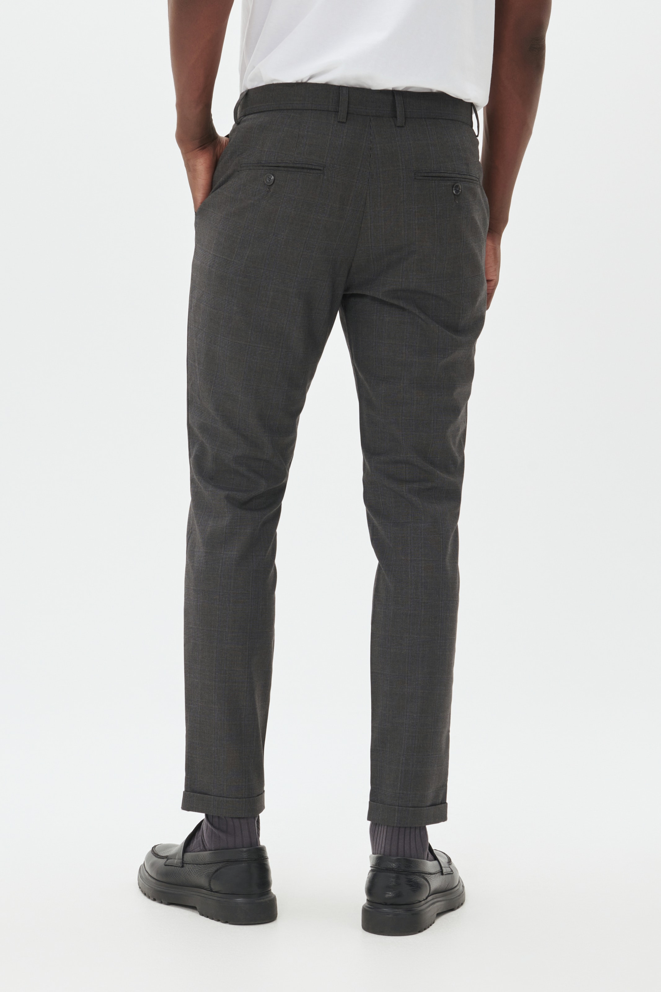 Coupe slim Pantalon chino 'MAliam' Matinique en gris