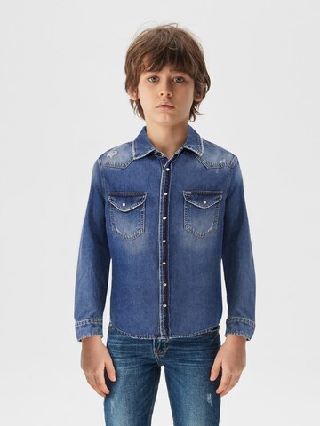 LTB Regular fit Button Up Shirt 'Rohan' in Blue: front