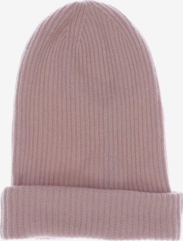 Someday Hat & Cap in One size in Beige: front