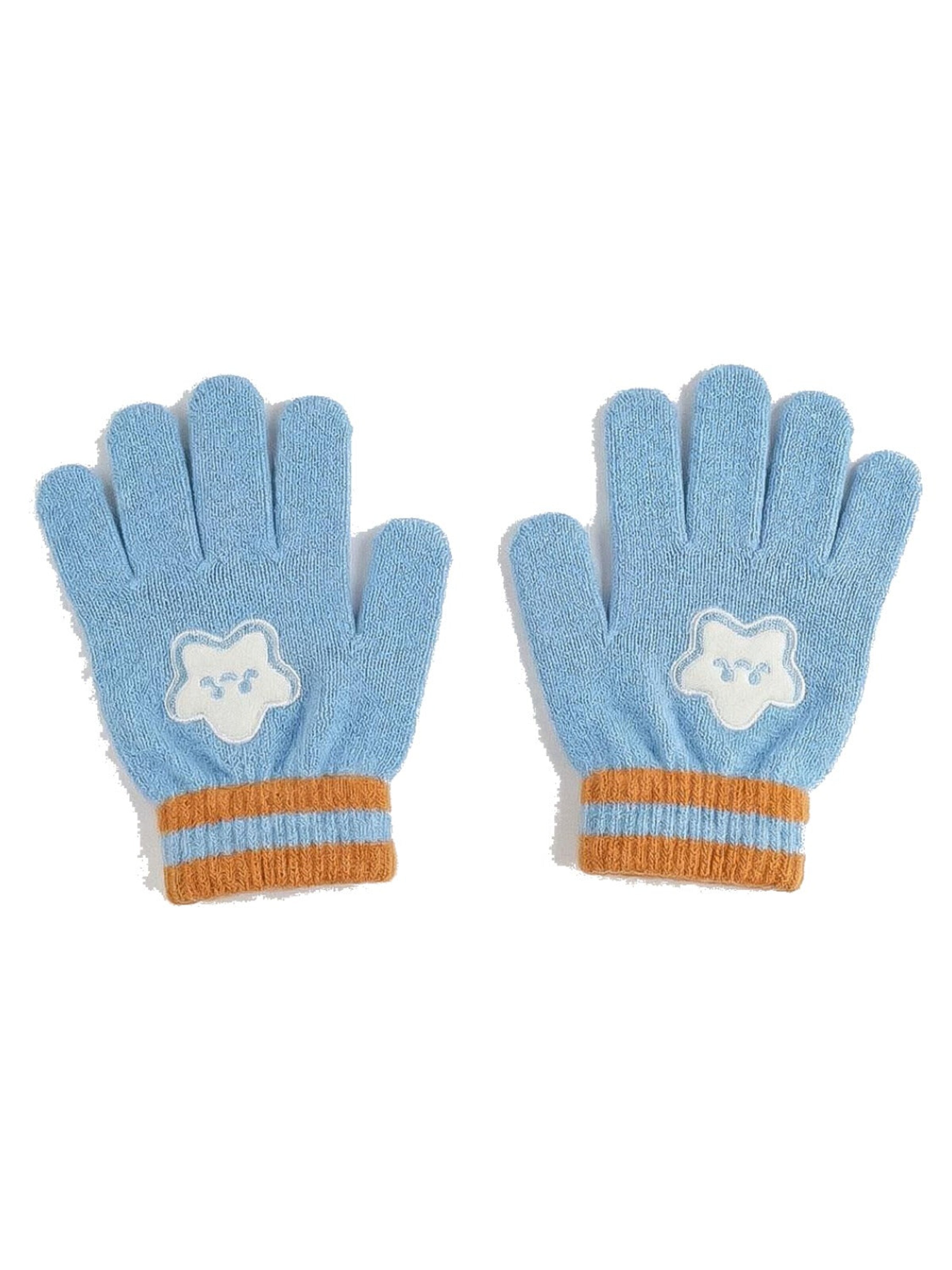 Bluey Muts 'Bluey Winterset Muts, Sjaal en Handschoenen' in Blauw
