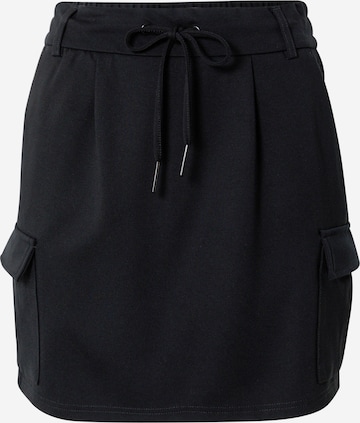 ONLY Skirt 'POPTRASH LIFE' in Black: front