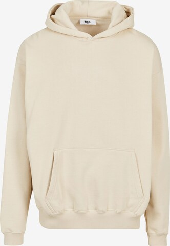 DEF Sweatshirt 'Game' in Beige: predná strana