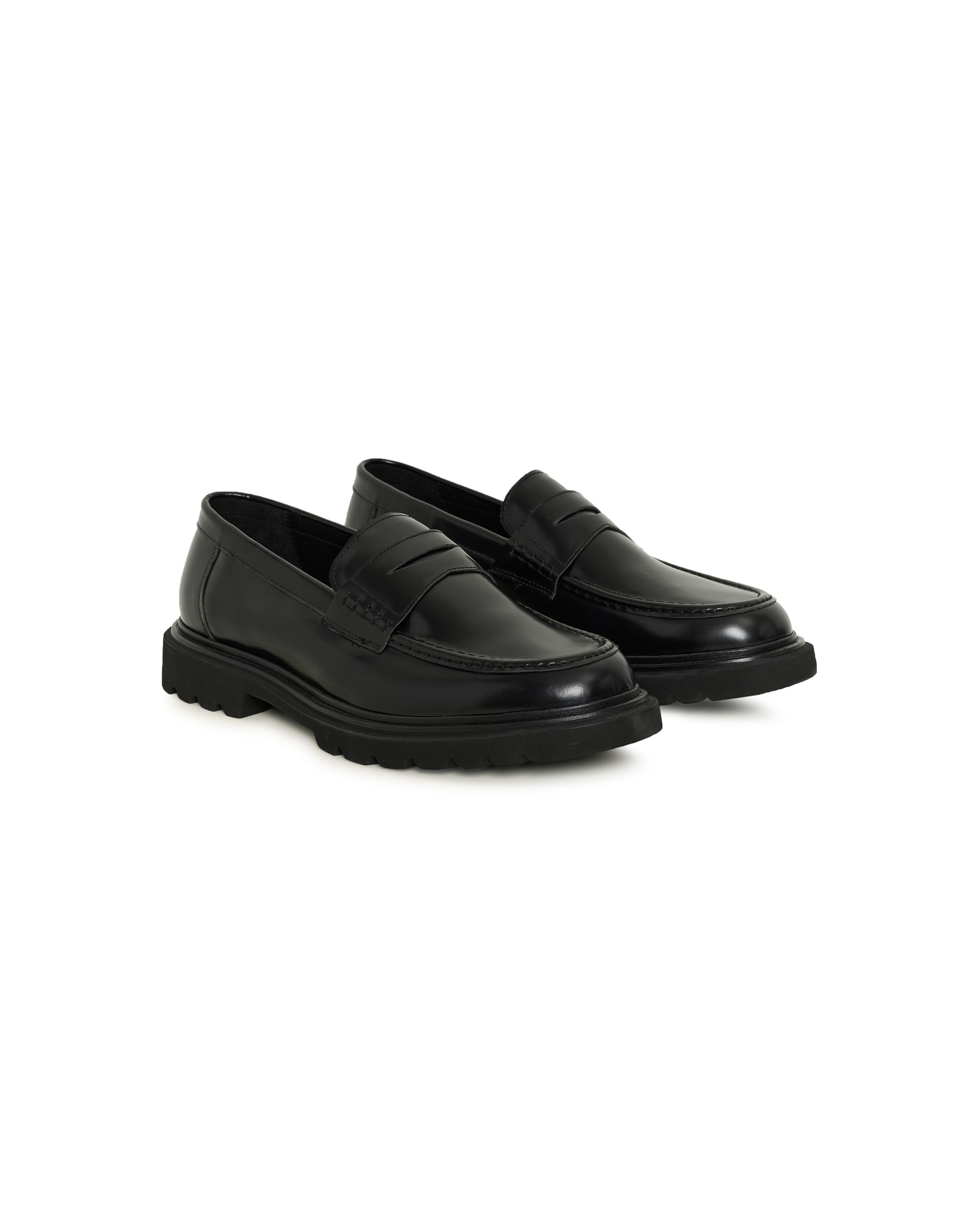 Matinique - Mocassins 'Locco' em preto: frente