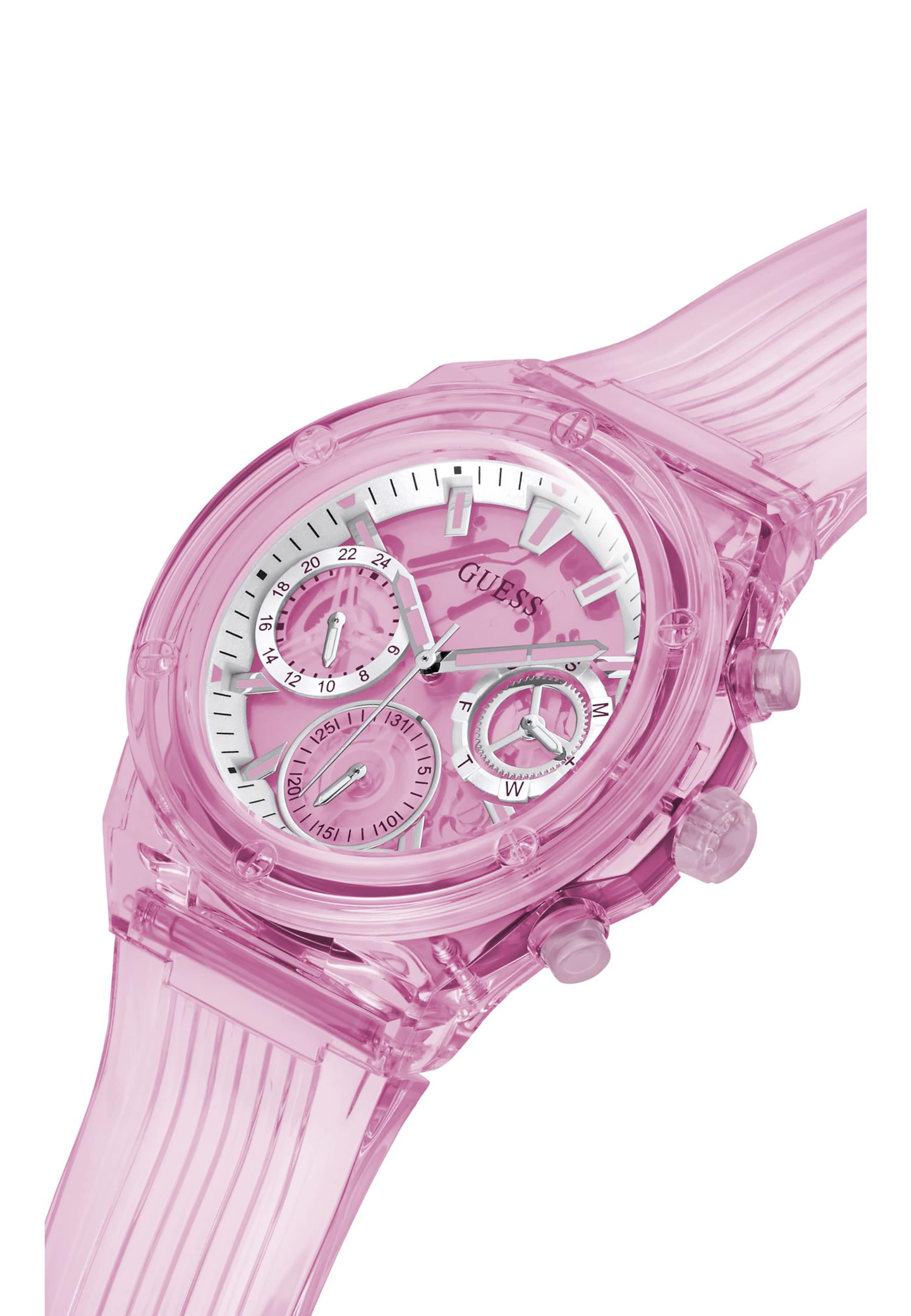 GUESS Uhr 'Athena' in Pink