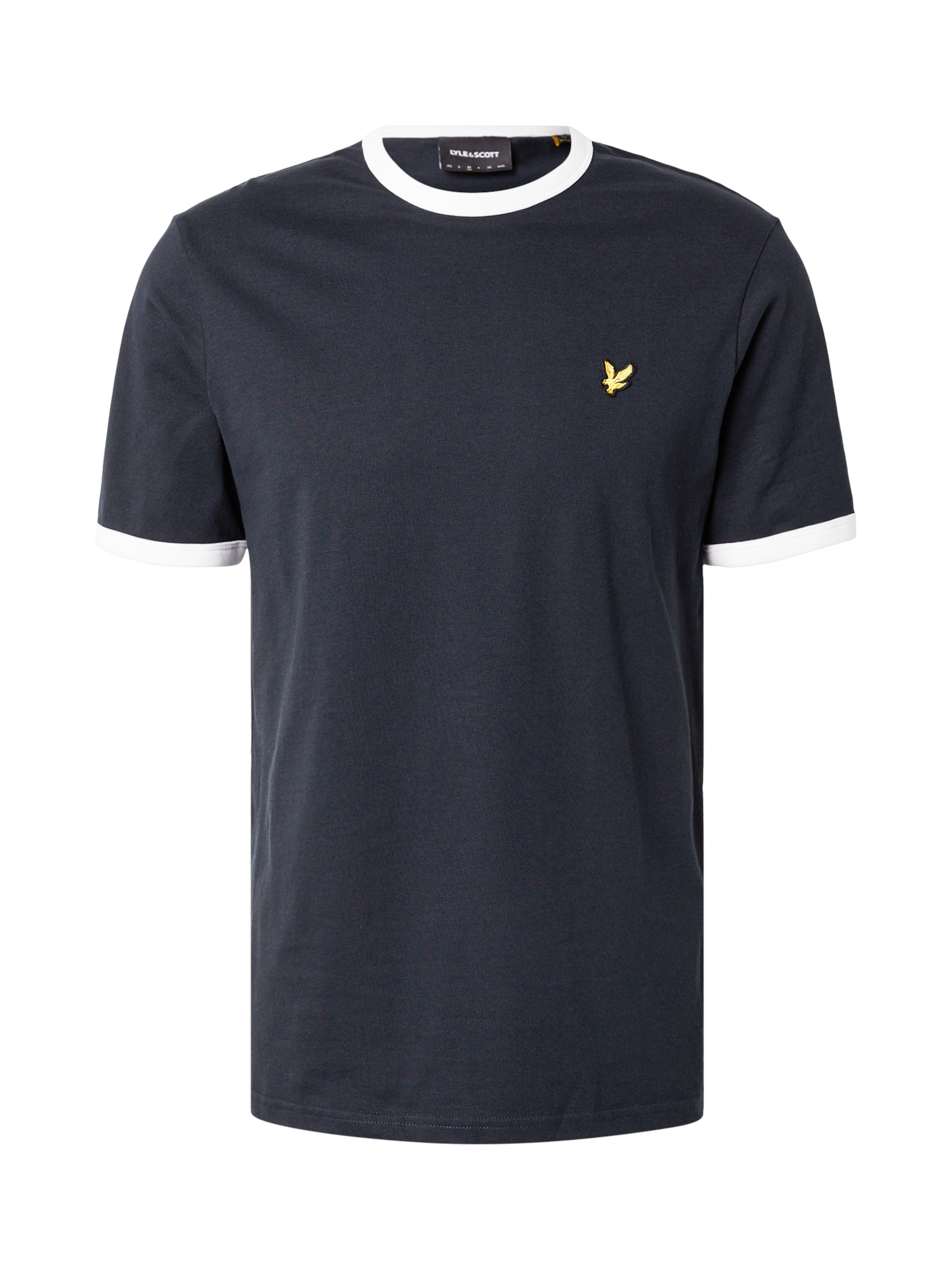 T-Shirt &#x27;Ringer&#x27; Lyle &amp; Scott en bleu : devant