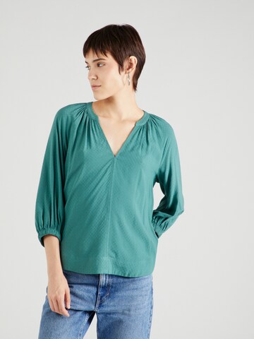 s.Oliver Blouse in Groen: voorkant