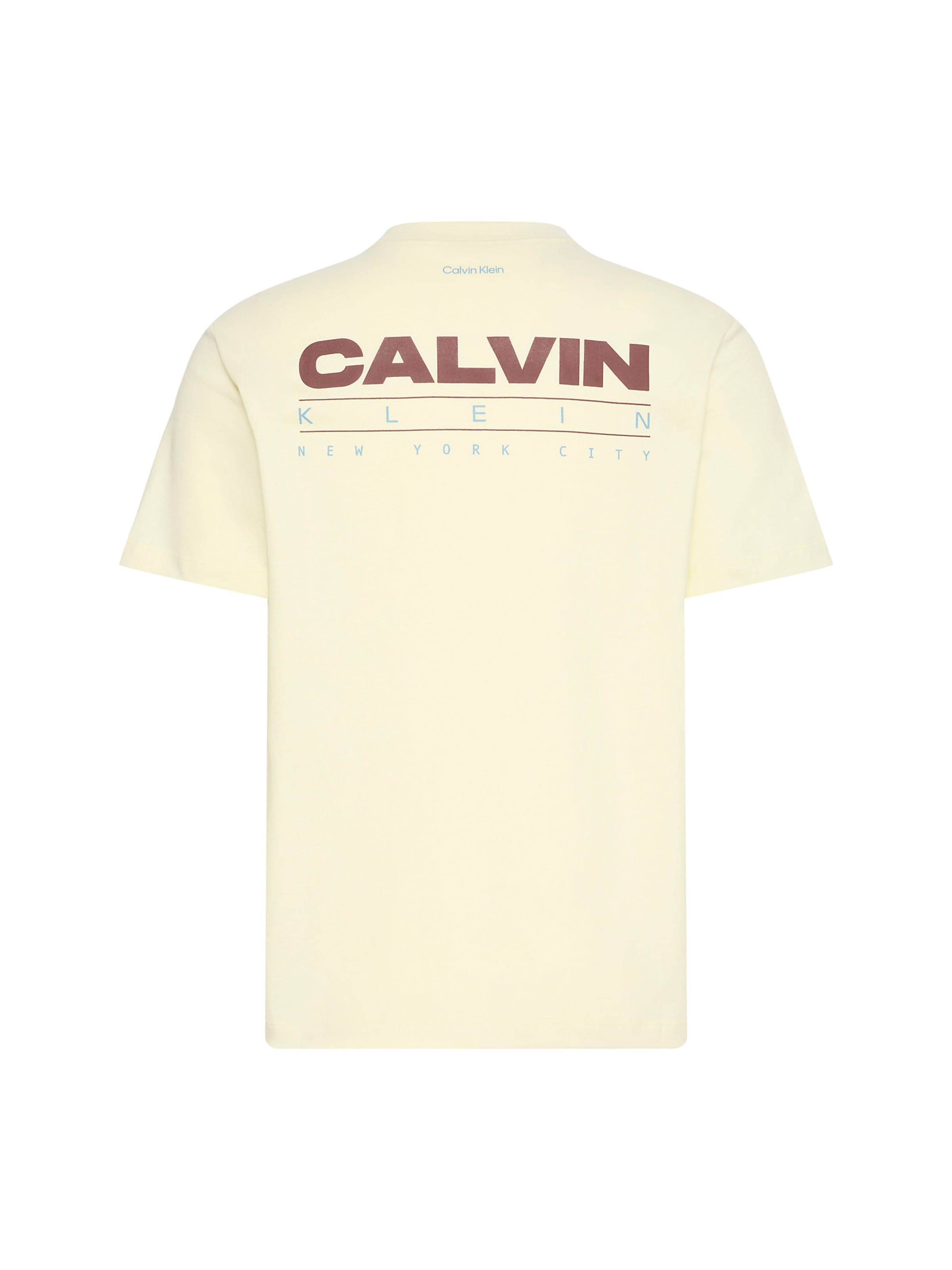 Calvin Klein Jeans Regular T-Shirt in Gelb