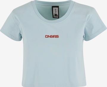 Dangerous DNGRS Shirt 'Fast' in Blauw: voorkant