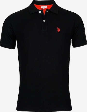 U.S. POLO ASSN. Shirt in Zwart: voorkant