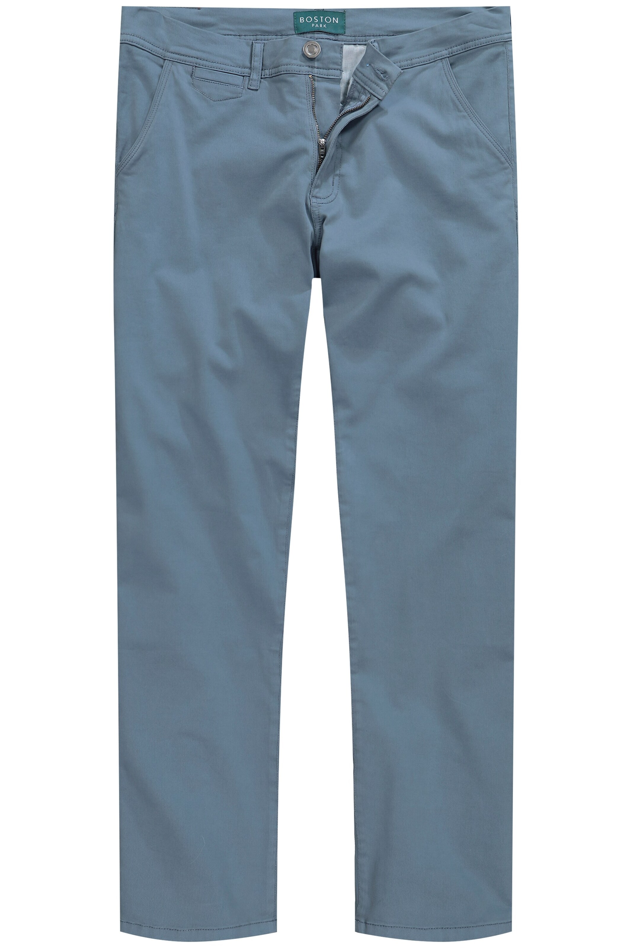 Boston Park Regular Chino in Blauw: voorkant