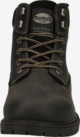 Dockers by Gerli - Botas con cordones en negro