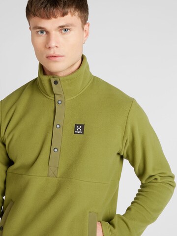 Pullover sportivo 'Mora' di Haglöfs in verde