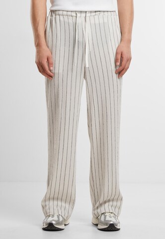 Urban Classics - Flared Calças em branco