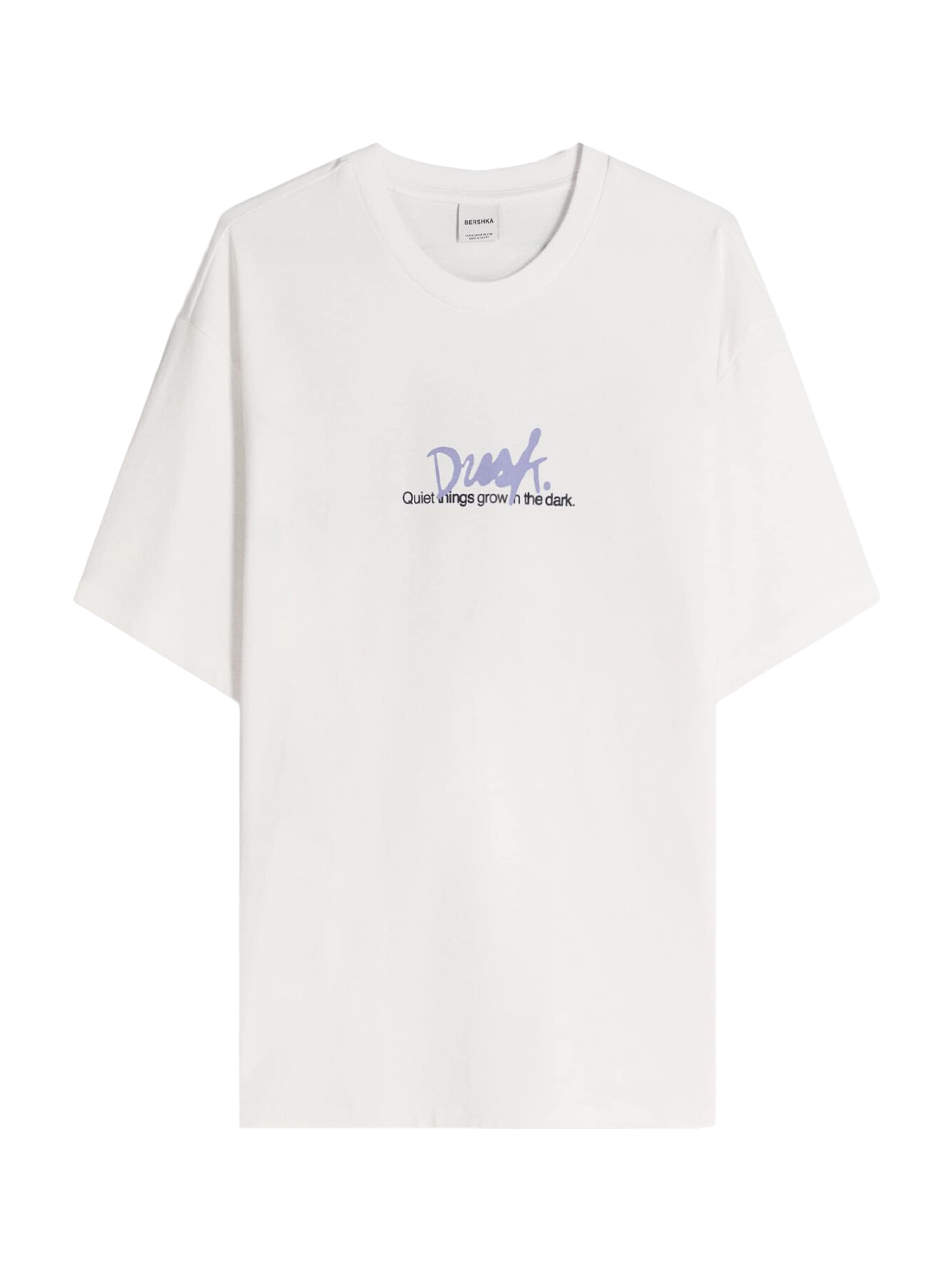 Bershka Bluser & t-shirts i navy / lyselilla / hvid, Produktvisning